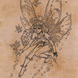 Pixie Guide // Pixie Guide (AAFR-078) (Borderless) [Adventures in the Forgotten Realms Art Series]