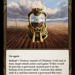 Amulet of Oblation [EVR181] (Everfest)  1st Edition Normal