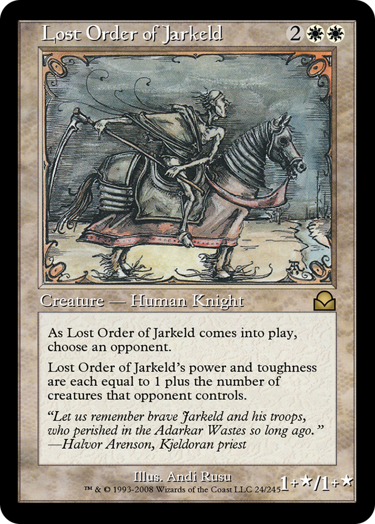 Lost Order of Jarkeld (ME2-024) [Masters Edition II] Foil