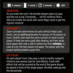Roll for Initiative (Magic Minigame) [Dungeons & Dragons: Adventures in the Forgotten Realms Minigame]