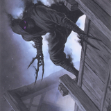 Ninja of the New Moon // Ninja of the New Moon (AMH1-022) (Borderless) [Modern Horizons Art Series]