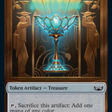 Treasure (017) // Wizard Double-Sided Token [Streets of New Capenna Tokens]
