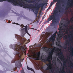 Magic Missile // Magic Missile (AAFR-048) (Borderless) [Adventures in the Forgotten Realms Art Series]