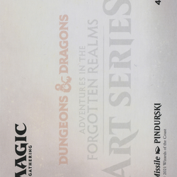 Magic Missile // Magic Missile (AAFR-048) (Borderless) [Adventures in the Forgotten Realms Art Series] Foil