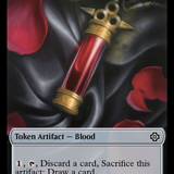 Blood // Vampire (0004) Double-Sided Token [The Lost Caverns of Ixalan Commander Tokens]