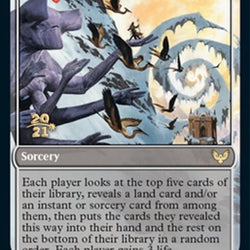 Wandering Archaic // Explore the Vastlands [Strixhaven: School of Mages Prerelease Promos]