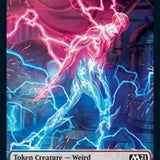 Weird // Zombie Double-Sided Token [Core Set 2021 Tokens]