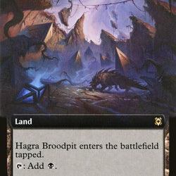 Hagra Mauling // Hagra Broodpit (Extended Art) [Zendikar Rising]