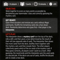 Totally Lost in Translation (Magic Minigame) [Dungeons & Dragons: Adventures in the Forgotten Realms Minigame]