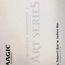 Thrasta, Tempest's Roar // Thrasta, Tempest's Roar (AMH2-041) (Borderless) [Modern Horizons 2 Art Series]
