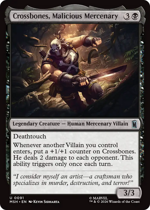 Crossbones, Malicious Mercenary [Marvel Super Heroes]
