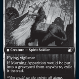 Mourning Patrol // Morning Apparition [Innistrad: Double Feature]