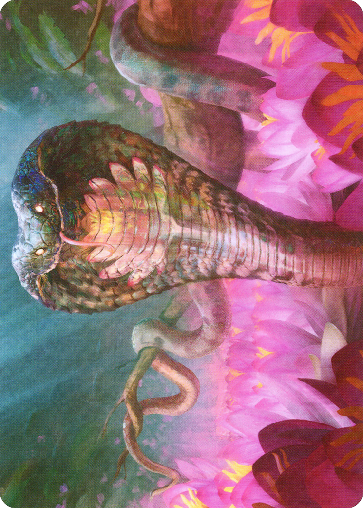 Lotus Cobra // Lotus Cobra (AZNR-071) (Borderless) [Zendikar Rising Art Series]