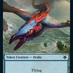 Soldier // Drake Double-Sided Token [Game Night: Free-for-All Tokens]