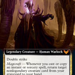 Extus, Oriq Overlord // Awaken the Blood Avatar (Extended Art) [Strixhaven: School of Mages]