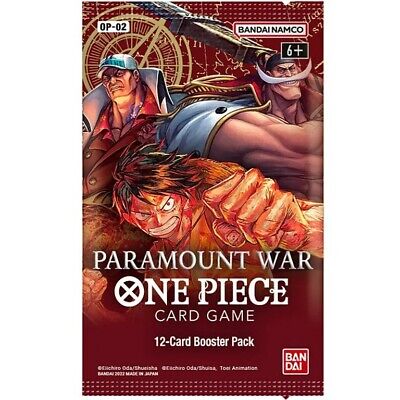 ONE PIECE CG OP-02 PARAMOUNT WAR BOOSTER PACK