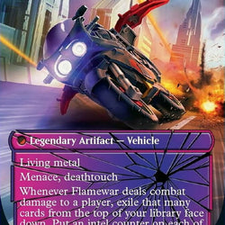 Flamewar, Brash Veteran // Flamewar, Streetwise Operative (Shattered Glass) [Transformers]