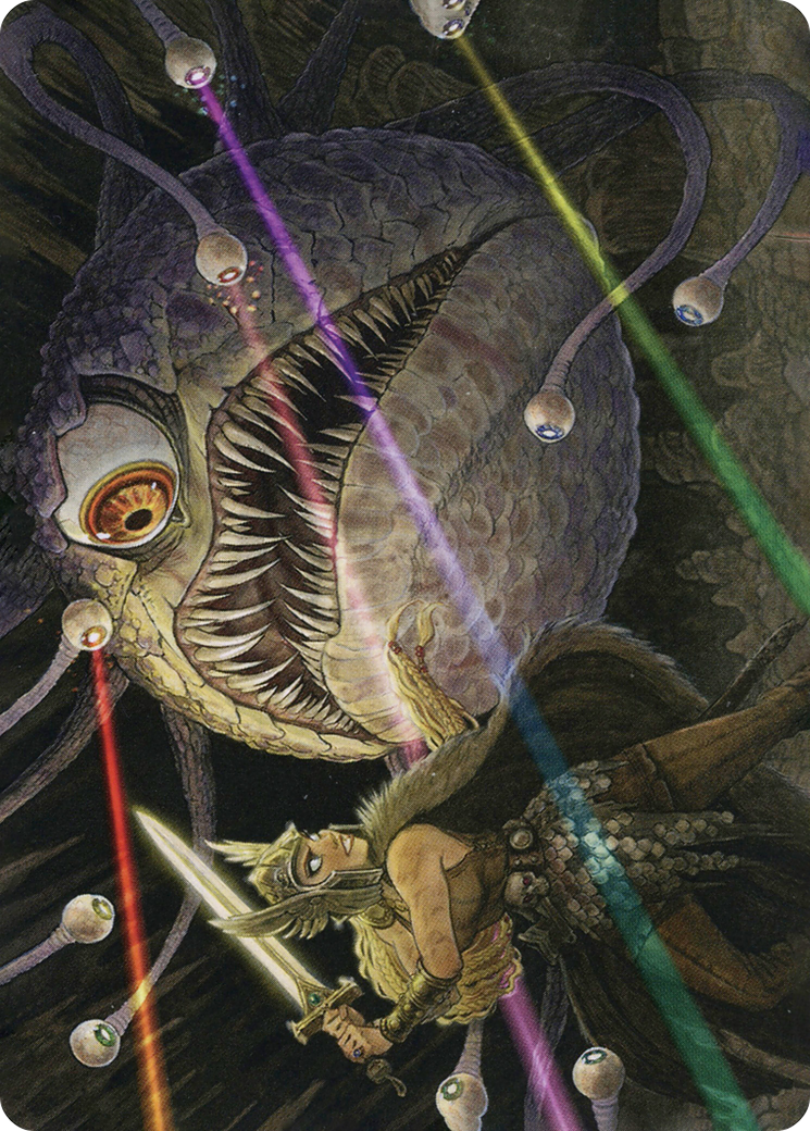Hive of the Eye Tyrant // Hive of the Eye Tyrant (AAFR-053) (Borderless) [Adventures in the Forgotten Realms Art Series]