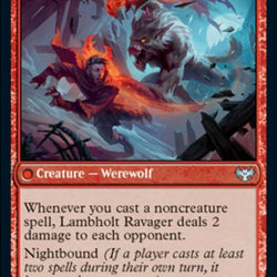 Lambholt Raconteur // Lambholt Ravager [Innistrad: Crimson Vow]