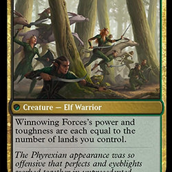 Invasion of Lorwyn // Winnowing Forces [March of the Machine]