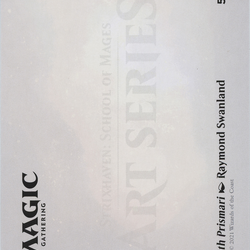 Galazeth Prismari // Galazeth Prismari (ASTX-058) (Borderless) [Strixhaven Art Series] Foil