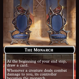 The Blackjack // The Monarch Double-Sided Token [FINAL FANTASY Commander Tokens]