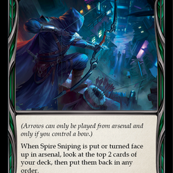 Spire Sniping (Yellow) [OUT131] (Outsiders)
