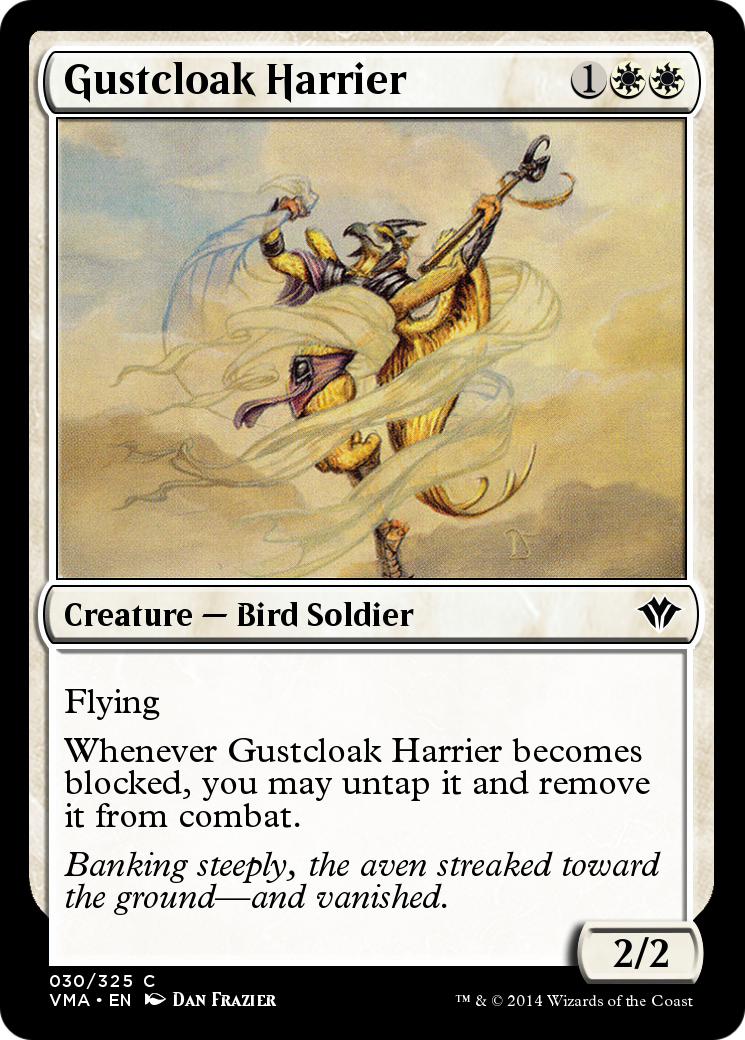 Gustcloak Harrier (VMA-030) [Vintage Masters] Foil