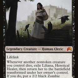 Liliana, Heretical Healer // Liliana, Defiant Necromancer [Secret Lair: From Cute to Brute]