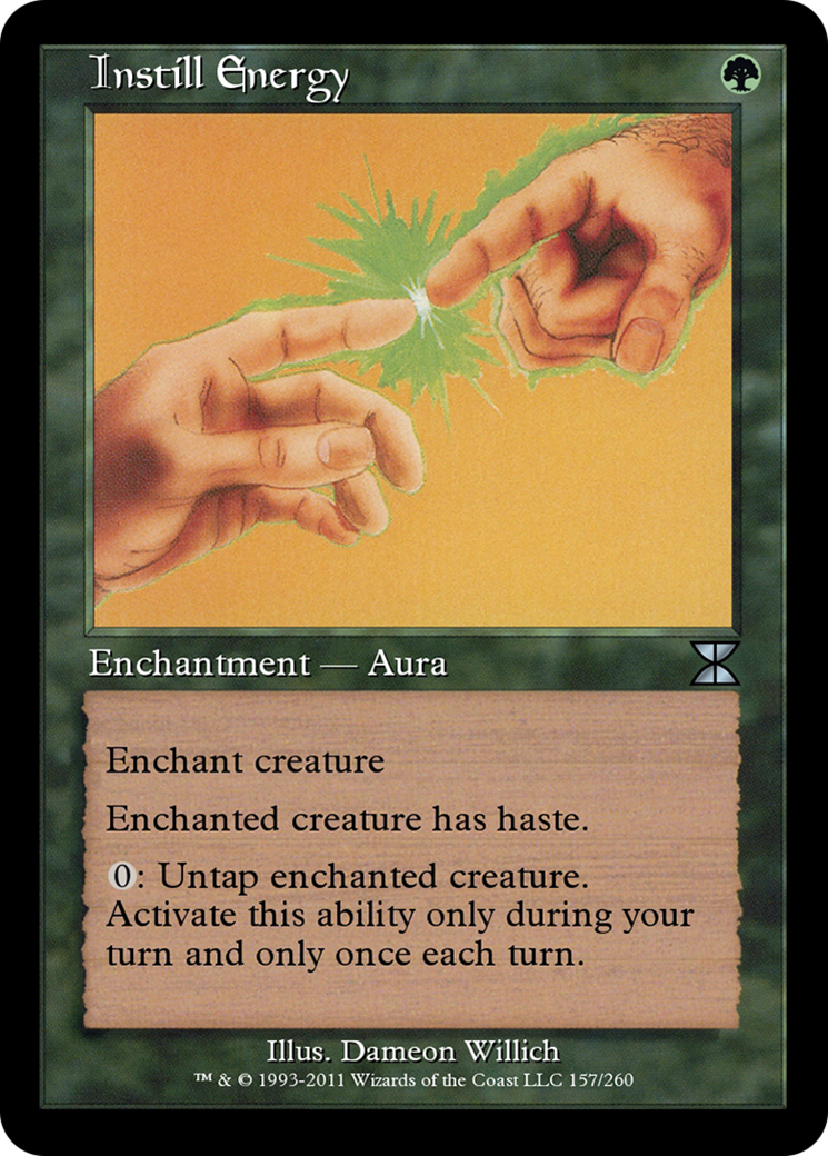 Instill Energy (ME4-157) [Masters Edition IV] Foil