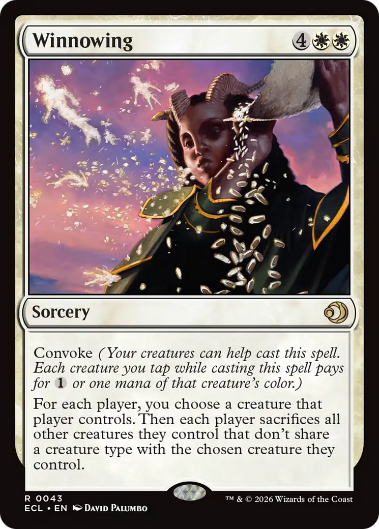Winnowing [Lorwyn Eclipsed]