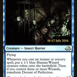 Docent of Perfection // Final Iteration [Eldritch Moon Prerelease Promos]