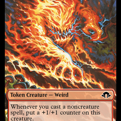 Spellgorger Weird // Energy Reserve Double-Sided Token [Modern Horizons 3 Tokens]