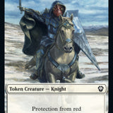 Soldier // Knight Double-Sided Token [Dominaria United Tokens]