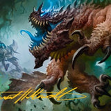 Basilisk Art Card (Gold-Stamped Signature) [Dungeons & Dragons: Adventures in the Forgotten Realms Art Series]