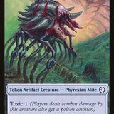 Poison Counter // Phyrexian Mite Double-Sided Token [Phyrexia: All Will Be One Tokens]