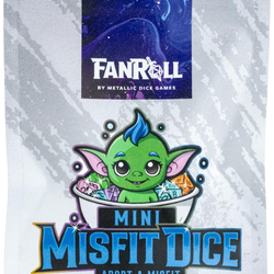 MYSTERY MISFIT MINI METAL POLYHEDRAL  DICE SET