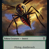 Wolf // Insect Double-Sided Token [Commander Legends: Battle for Baldur's Gate Tokens]