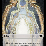 Copy (54) // The Monarch Double-Sided Token [Commander Masters Tokens]