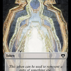 Copy (54) // Bird Double-Sided Token [Commander Masters Tokens]