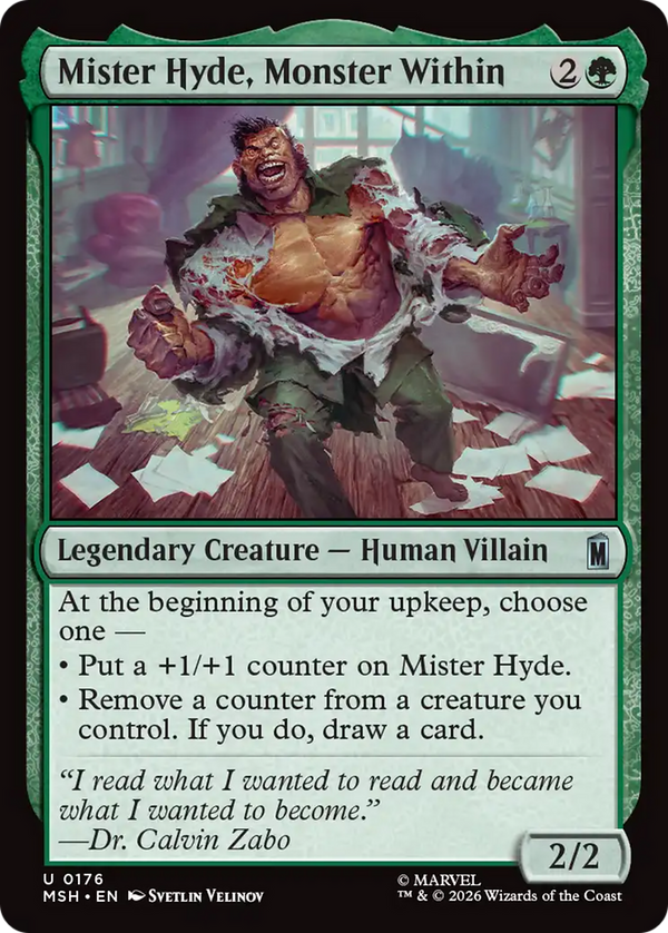 Mister Hyde, Monster Within [Marvel Super Heroes]