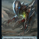 Scrap // Phyrexian Myr Double-Sided Token [The Brothers' War Commander Tokens]