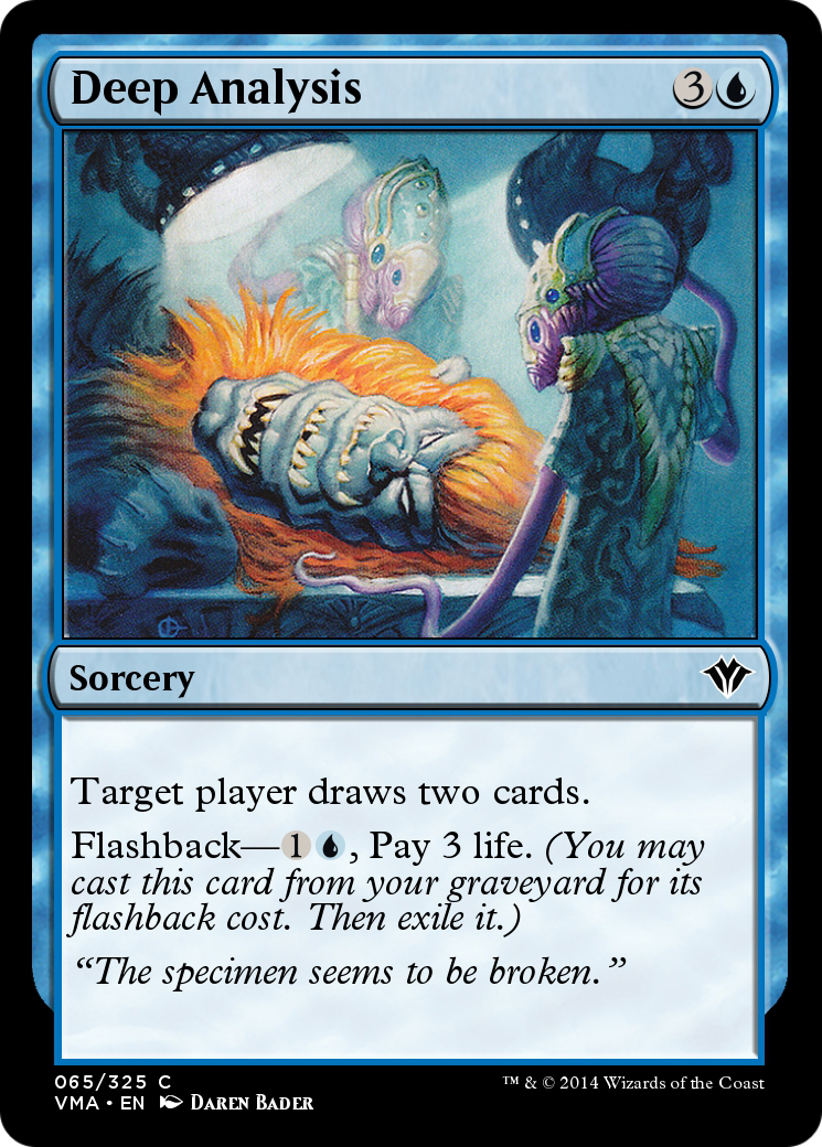 Deep Analysis (VMA-065) [Vintage Masters]