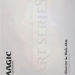Novice Dissector // Novice Dissector (ASTX-009) (Borderless) [Strixhaven Art Series]