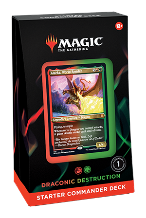 MTG Commander Starter Deck Draconic Destruction