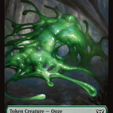 Insect (0011) // Ooze (0014) Double-Sided Token [Duskmourn: House of Horror Commander Tokens]