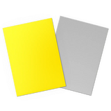 DRAGON SHIELD SLEEVES DUAL MATTE YELLOW AND SILVER 100CT