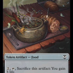 Food // Citizen Double-Sided Token [Streets of New Capenna Commander Tokens]