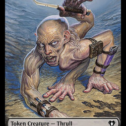 Servo // Thrull Double-Sided Token [Commander Masters Tokens]