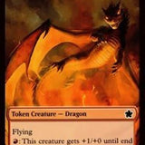 Dragon (001) // Zombie Double-Sided Token [Game Night 2019 Tokens]
